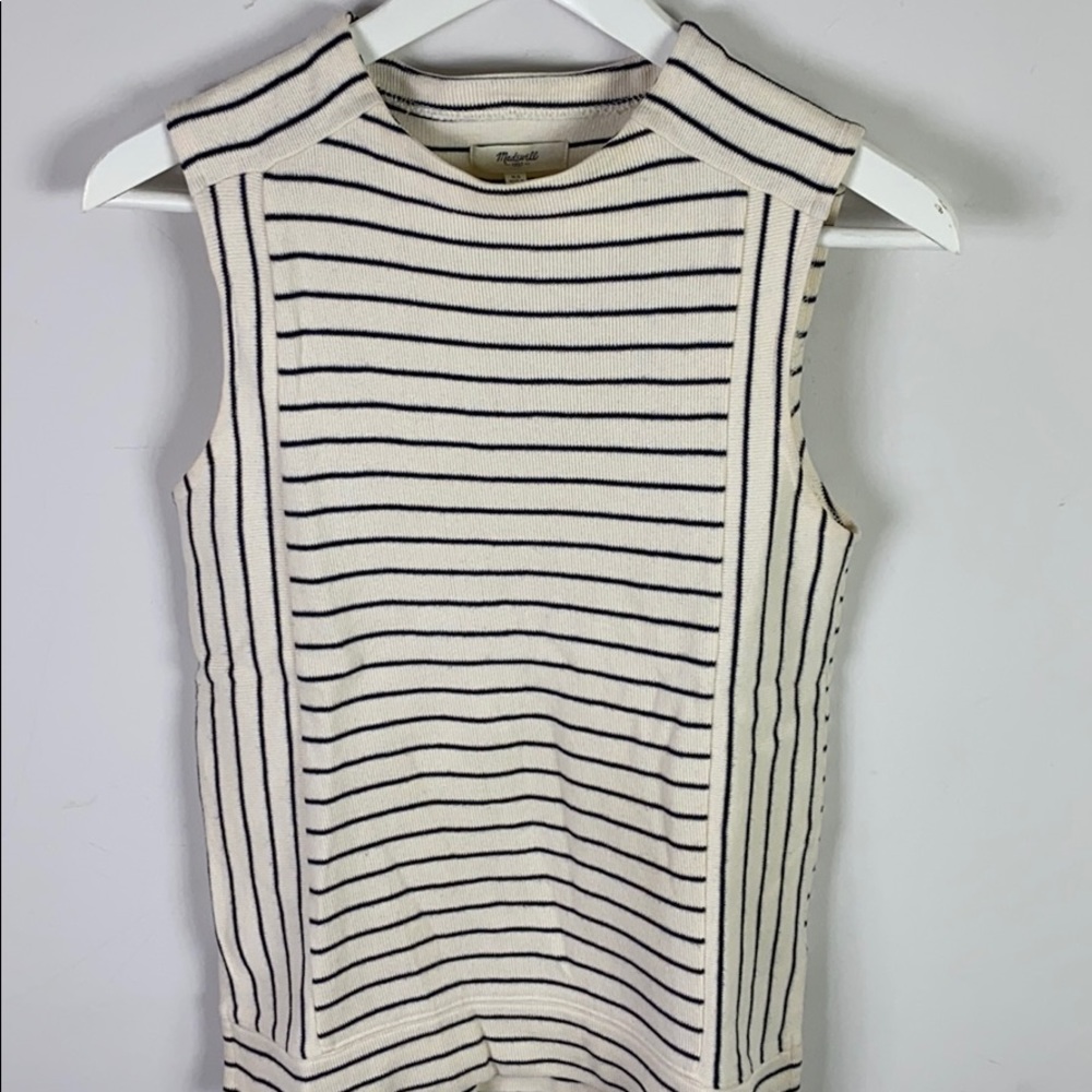 Madewell stripe women’s xs top sleeveless